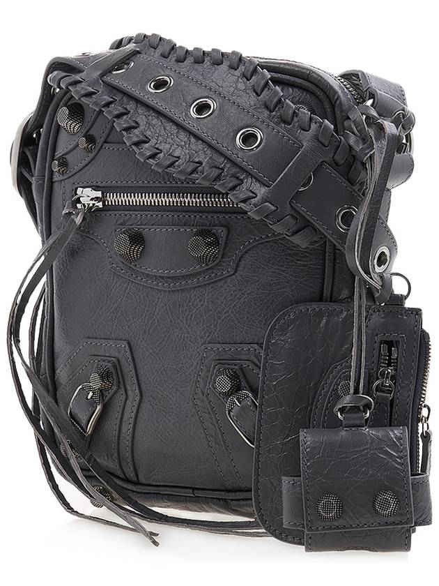 Luxury Balenciaga Trending 2026 Le Cagole Cross Bag Dark Grey