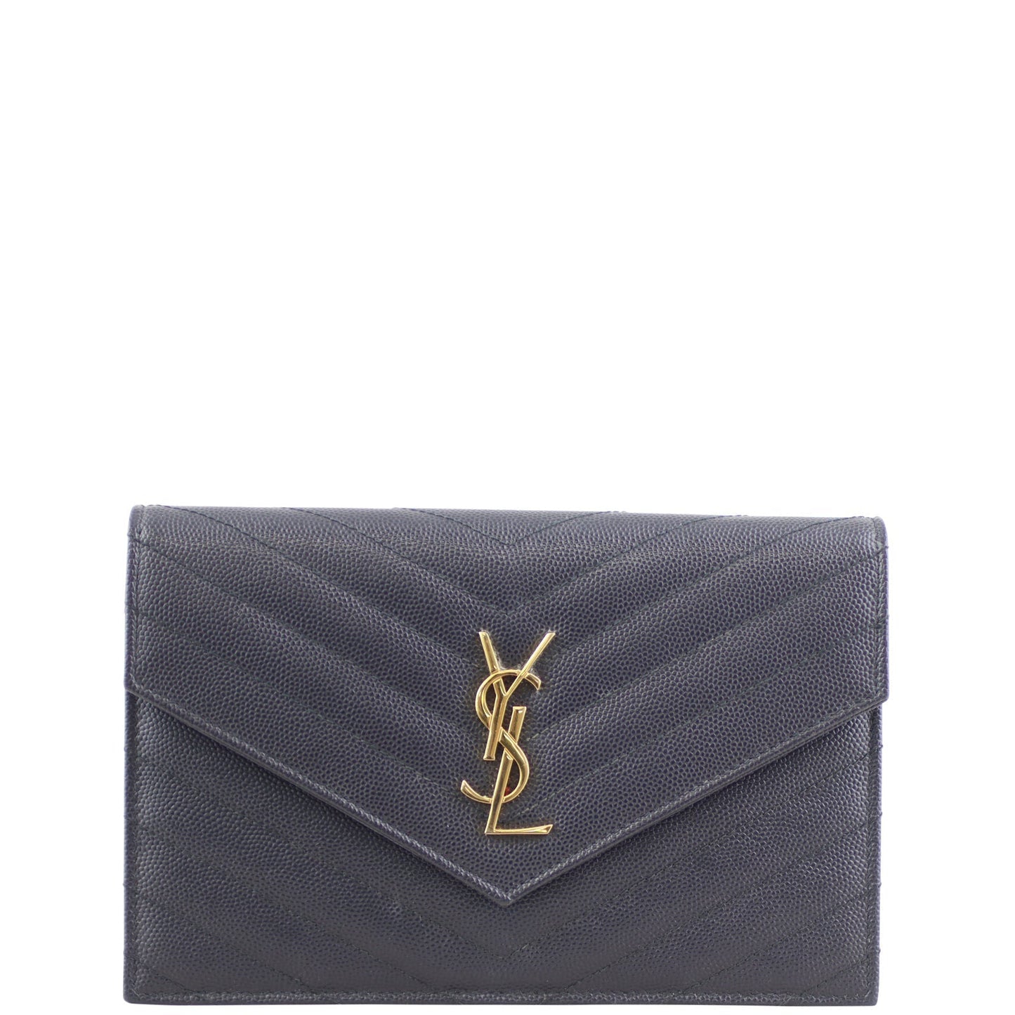 Saint Laurent Monogram Envelope Chain Wallet
