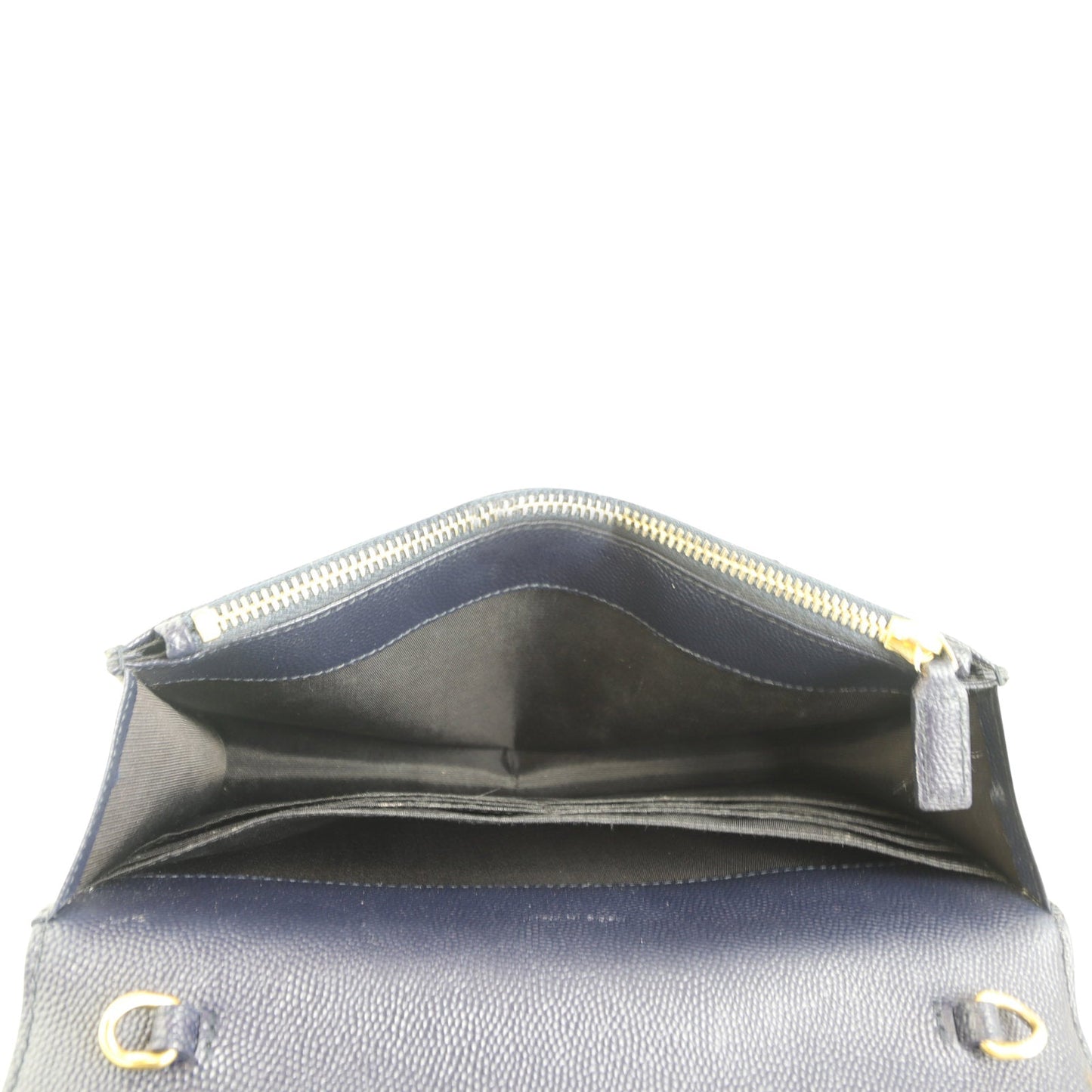 Saint Laurent Monogram Envelope Chain Wallet