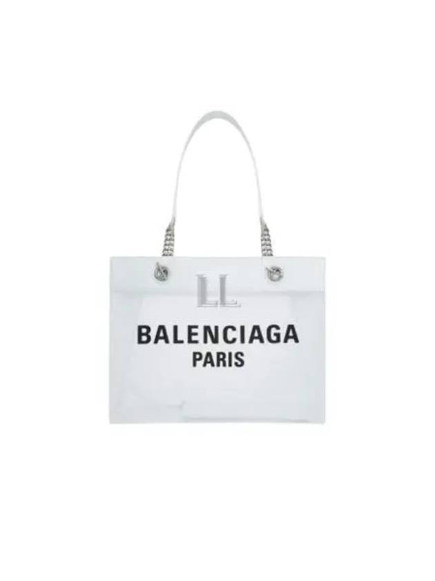 Luxury Balenciaga Trending 2026 Duty Free Medium Tote Bag White
