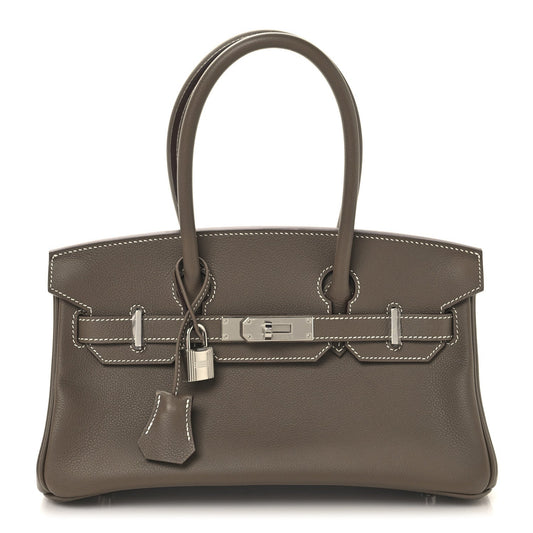 Hermes Evercolor Shoulder Birkin Light 29 Etoupe
