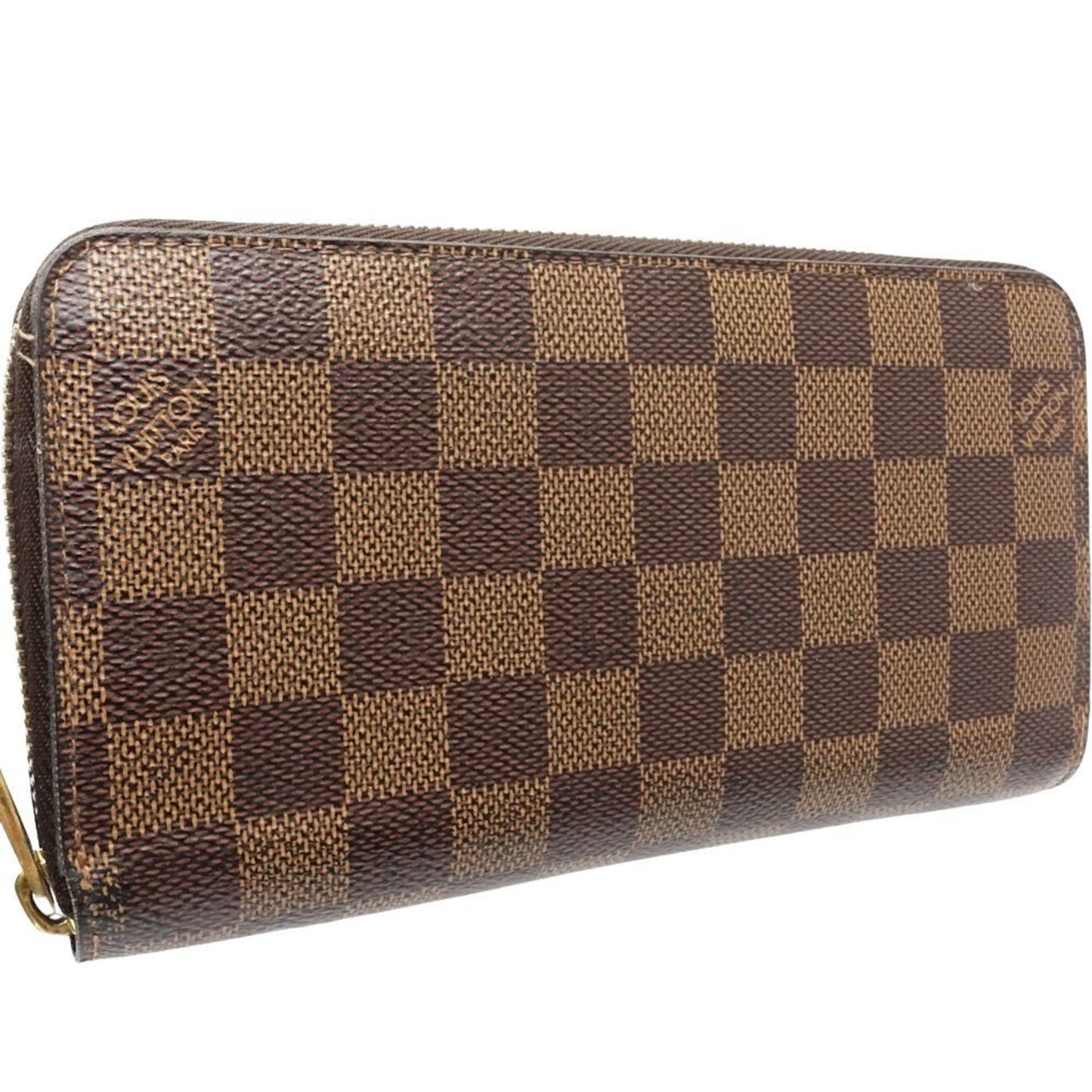 Louis Vuitton Damier Damier Canvas Ebene Galle Canvas Long Wallet (Bi-Fold)