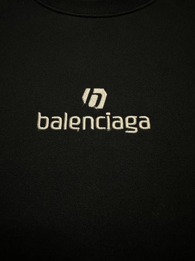 Luxury Balenciaga Trending 2026 embroidered logo sweatshirt 77
