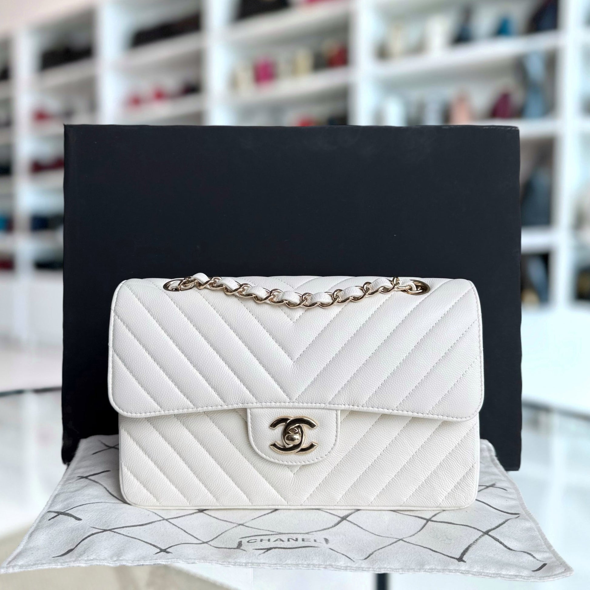 Chanel Classic Flap Small Shoulder Bag - EworeBags