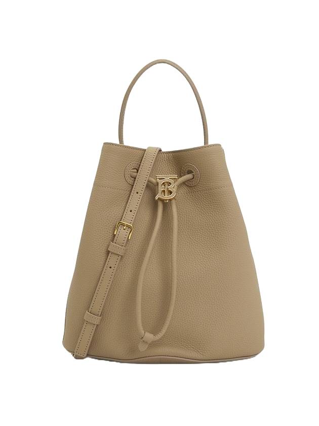Luxury Burberry TB Small Bucket Bag Oat Beige