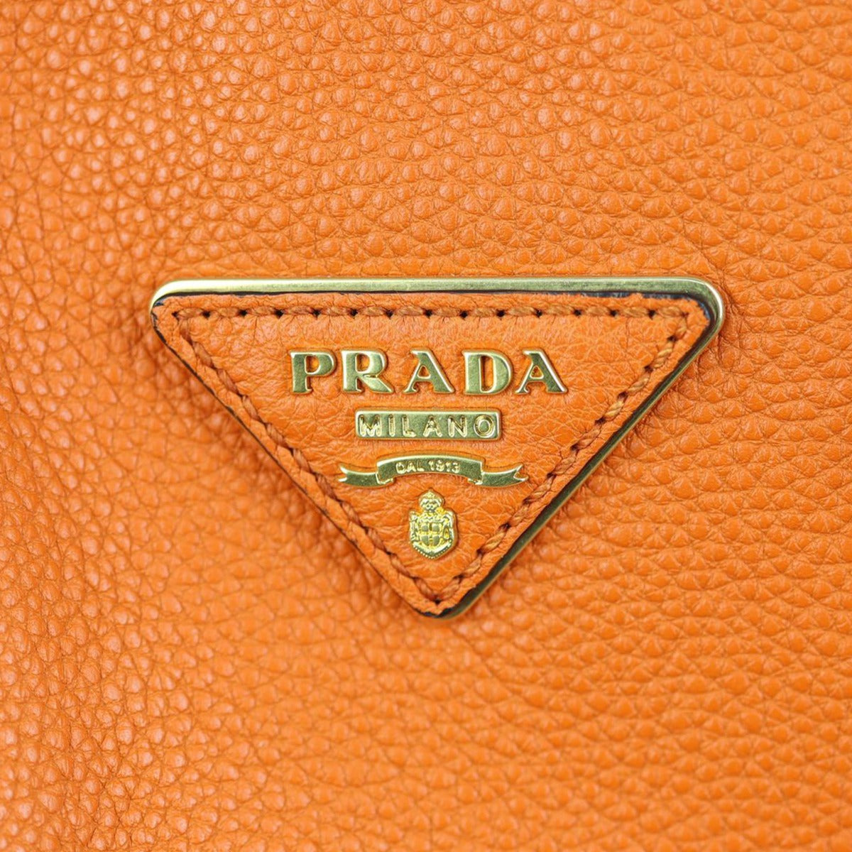 Prada Vitello Grain Shopping Tote
