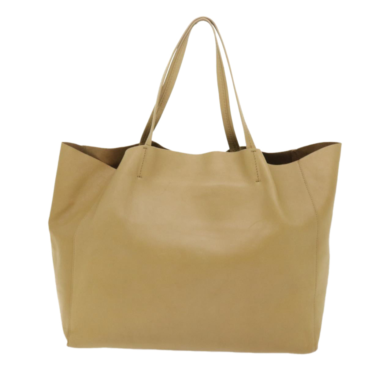 Luxury CELINE Shoulder Bag Leather Beige  ep1109