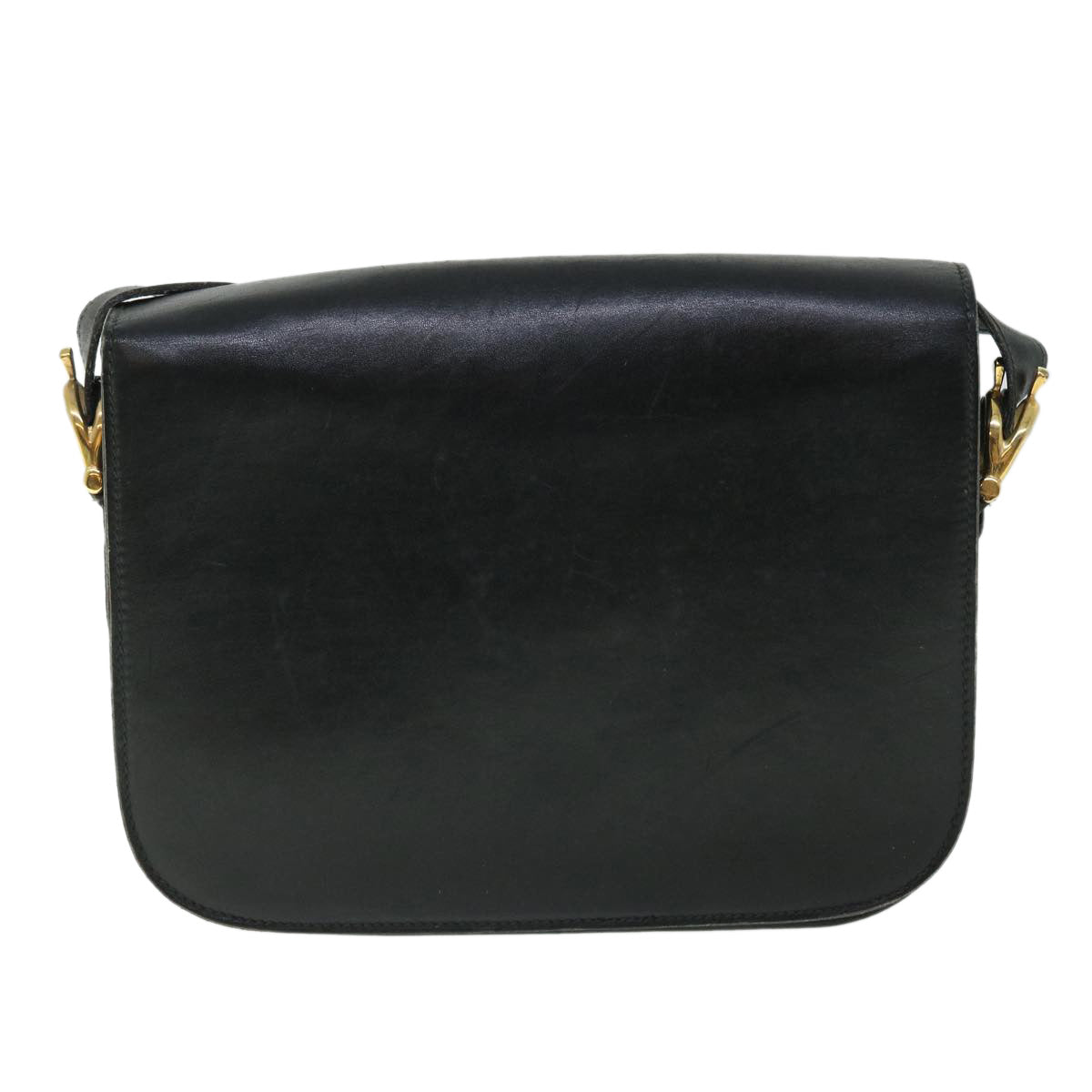 Luxury CELINE Horse Carriage Shoulder Bag Leather Black  ep1453