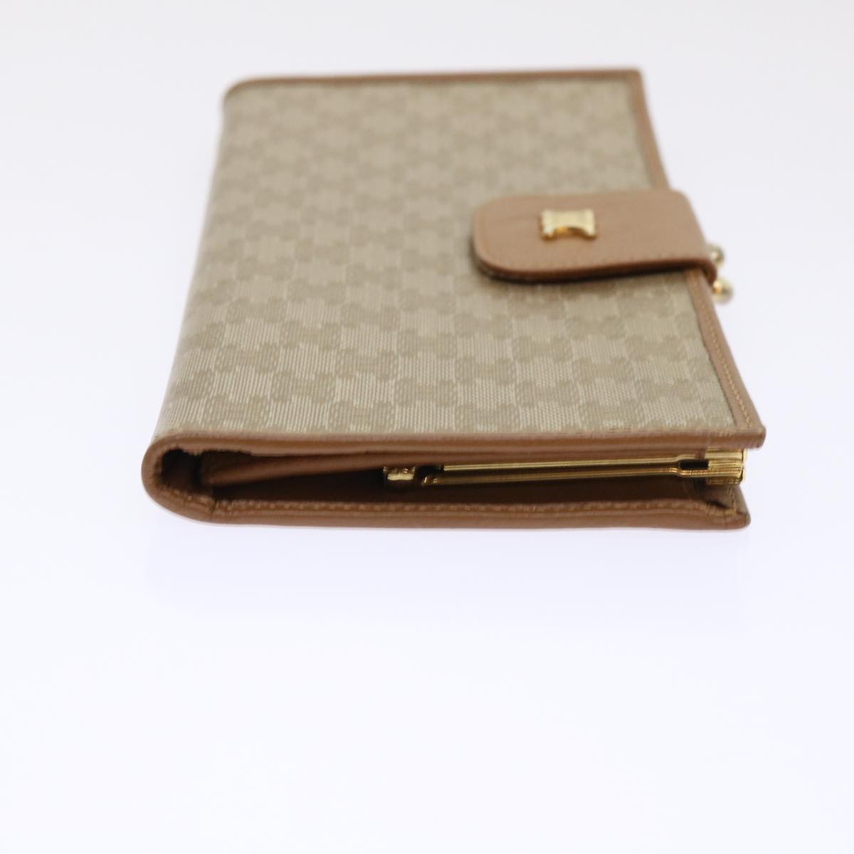 Luxury CELINE Macadam Canvas Long Wallet Beige  ep1527