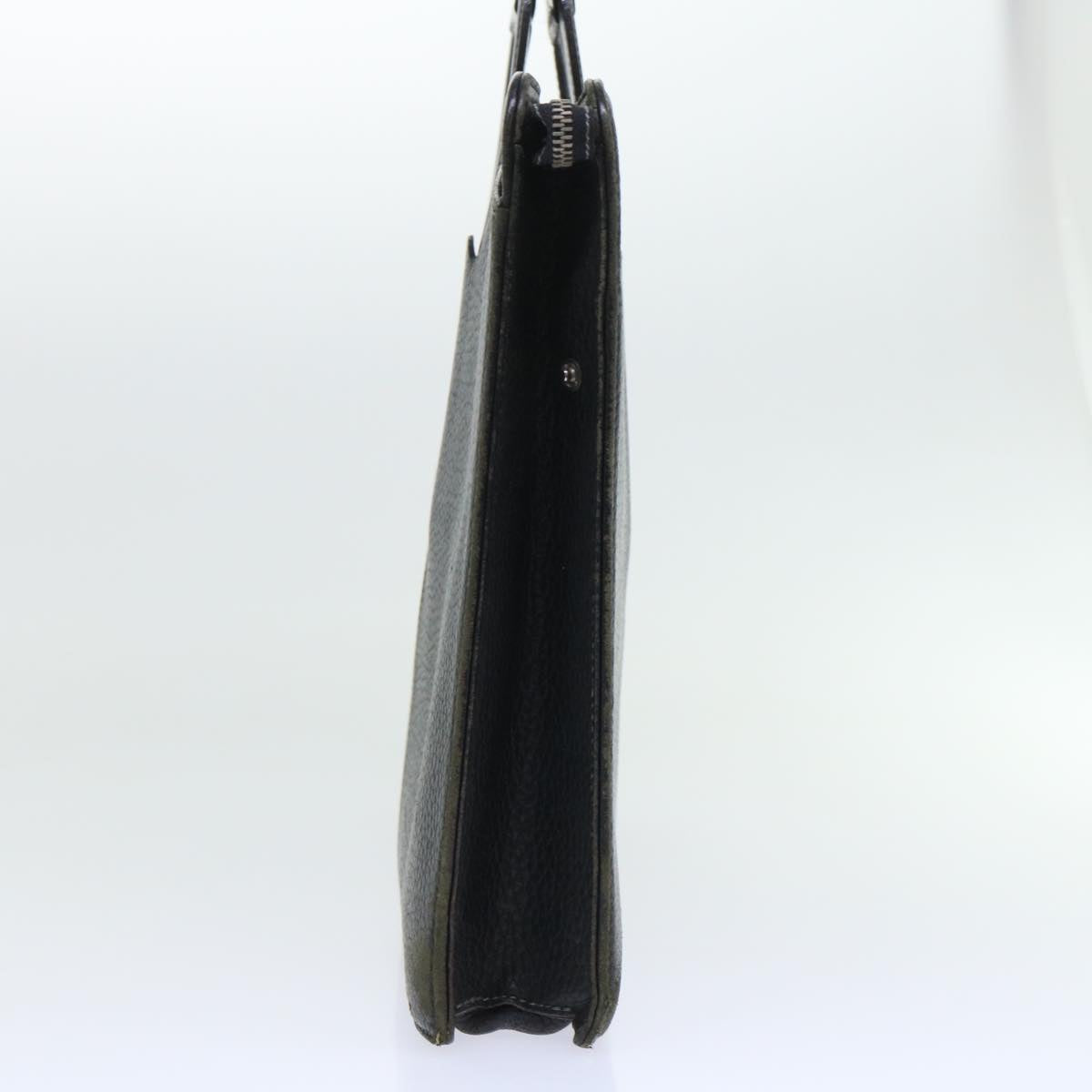 Luxury BurberrySs Hand Bag Leather Black Auth ep1643