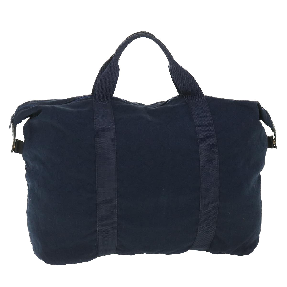 Luxury CELINE C Macadam Canvas Boston Bag Navy  ep1860