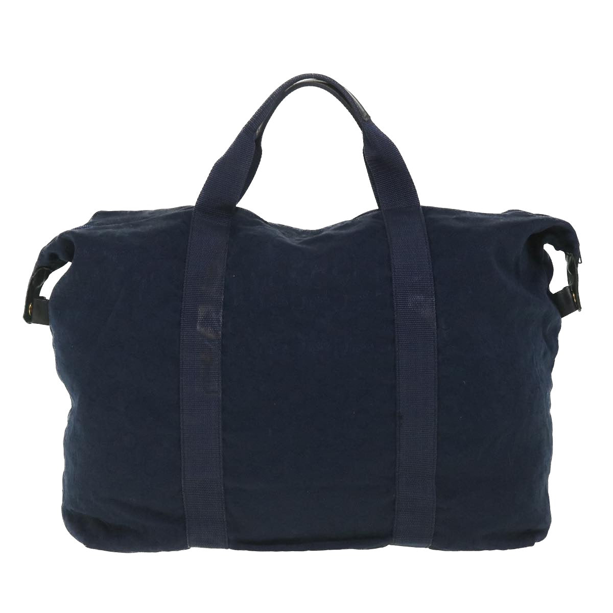 Luxury CELINE C Macadam Canvas Boston Bag Navy  ep1860
