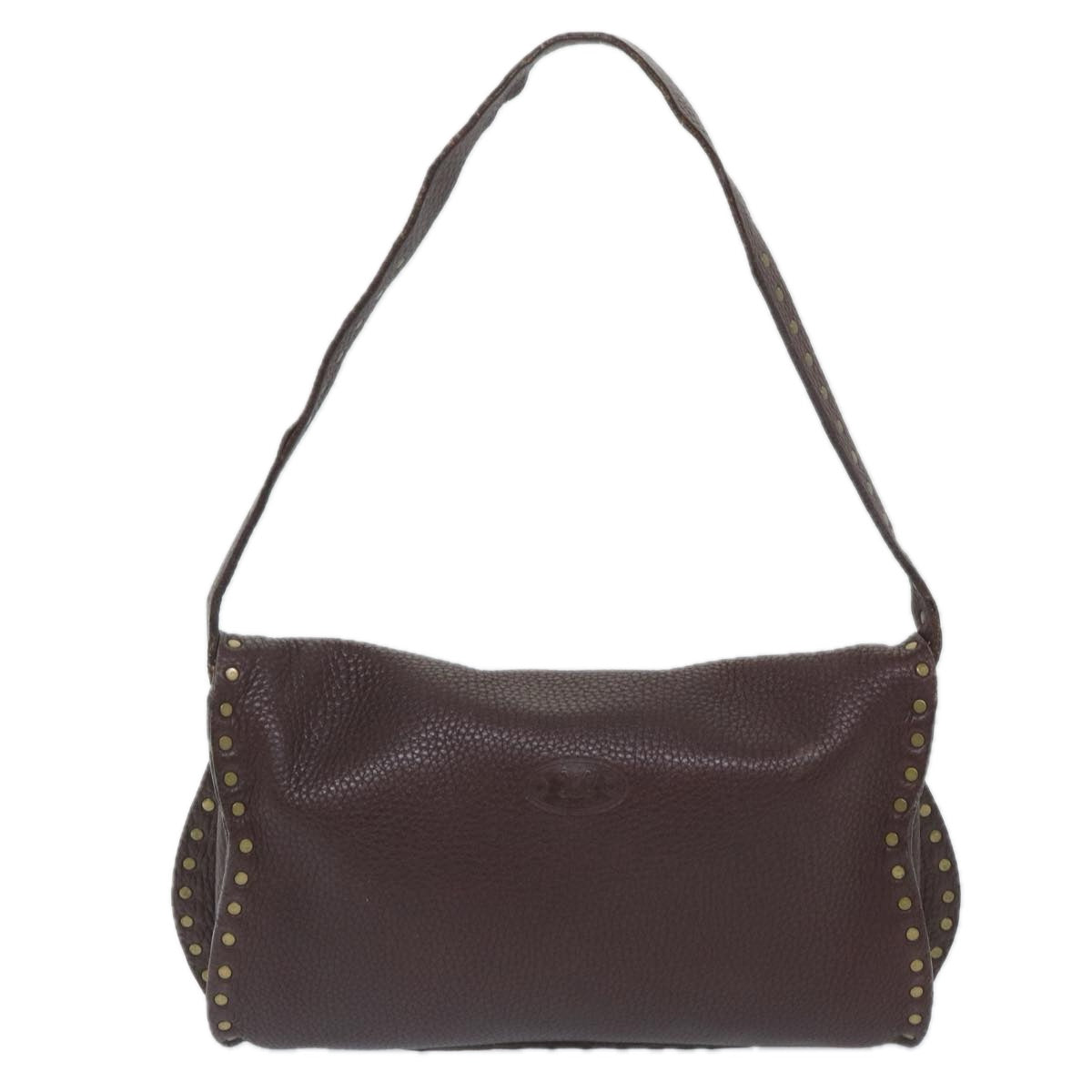 Luxury CELINE Shoulder Bag Leather Wine Red  ep2215