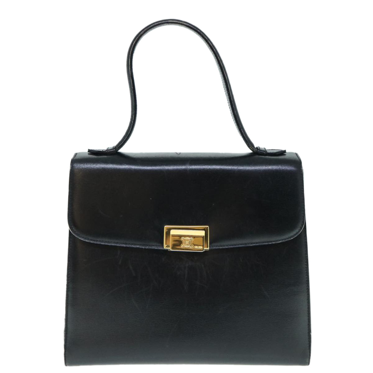 Luxury CELINE Hand Bag Leather Black  ep2763