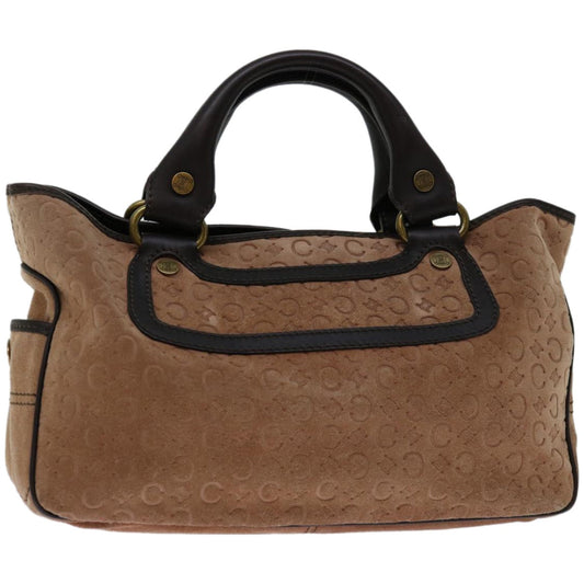 Luxury CELINE Hand Bag Suede Brown  ep3598