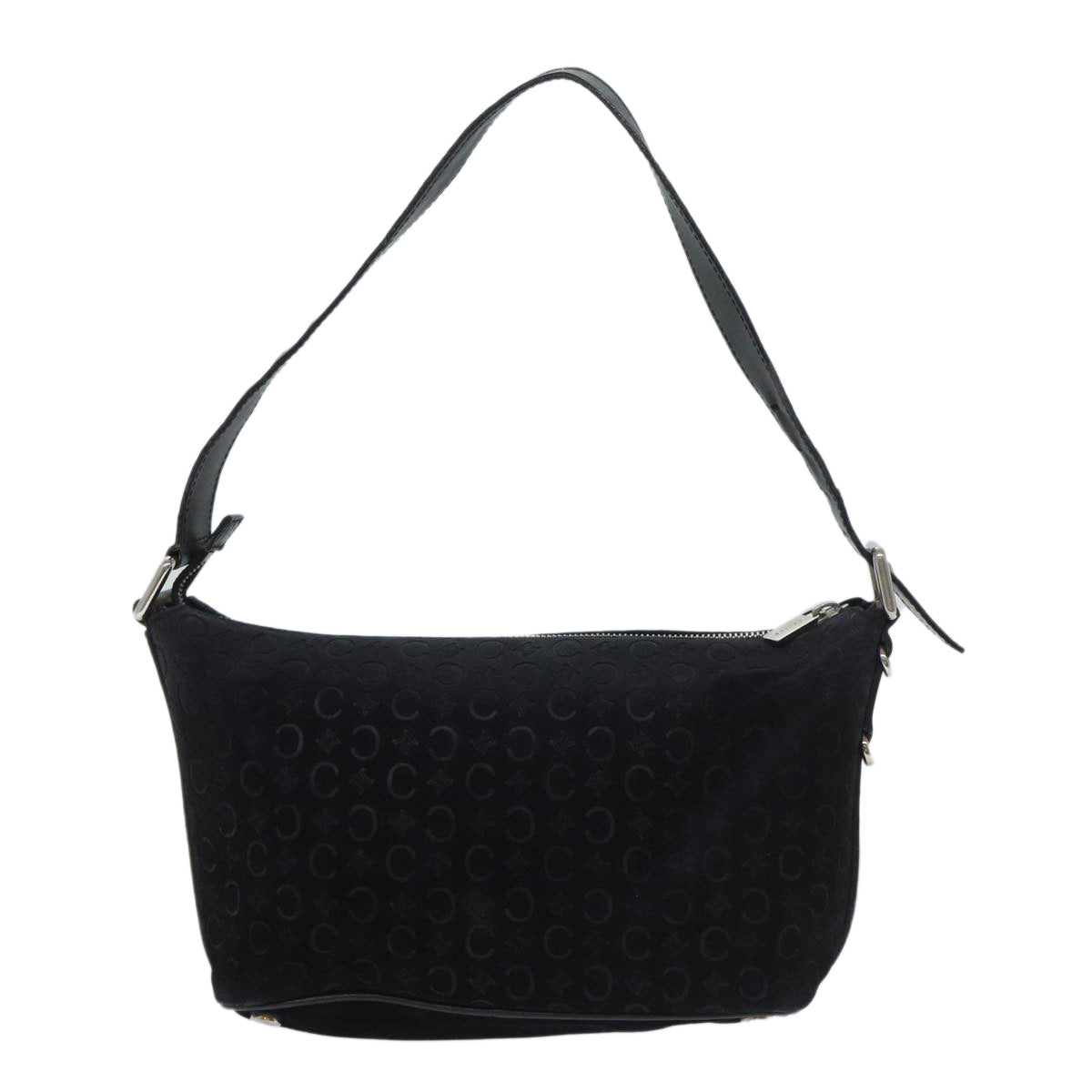 Luxury CELINE C Macadam Canvas Shoulder Bag Black  ep3728