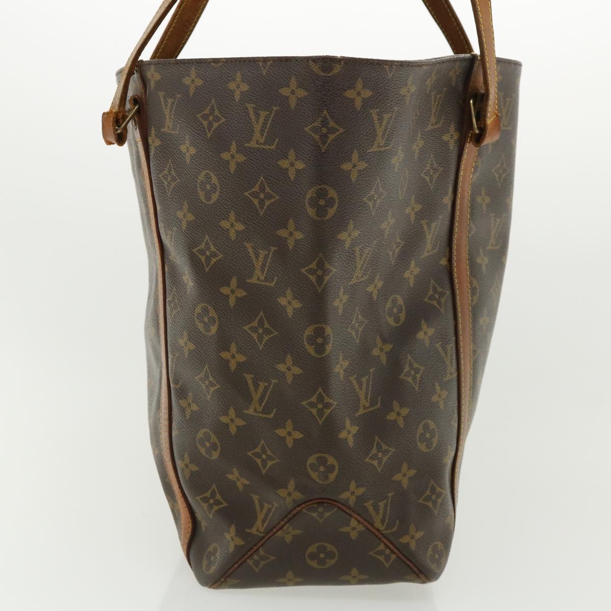 LOUIS VUITTON Monogram Sac Shopping Tote Bag LV Auth ep480