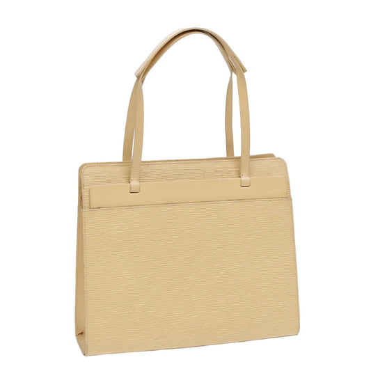 LOUIS VUITTON Epi Croisette PM Tote Bag Vanilla M5249A LV Auth ep4846
