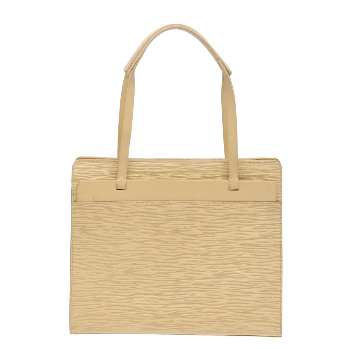 LOUIS VUITTON Epi Croisette PM Tote Bag Vanilla M5249A LV Auth ep4846