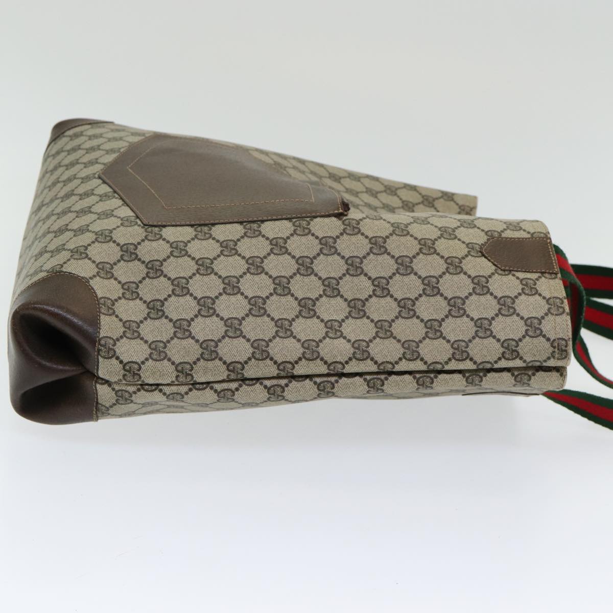 Gucci Leather Canvas Tote