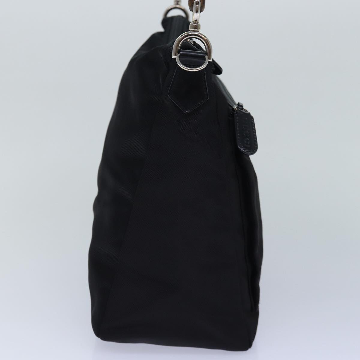 Gucci Nylon Leather Handbag