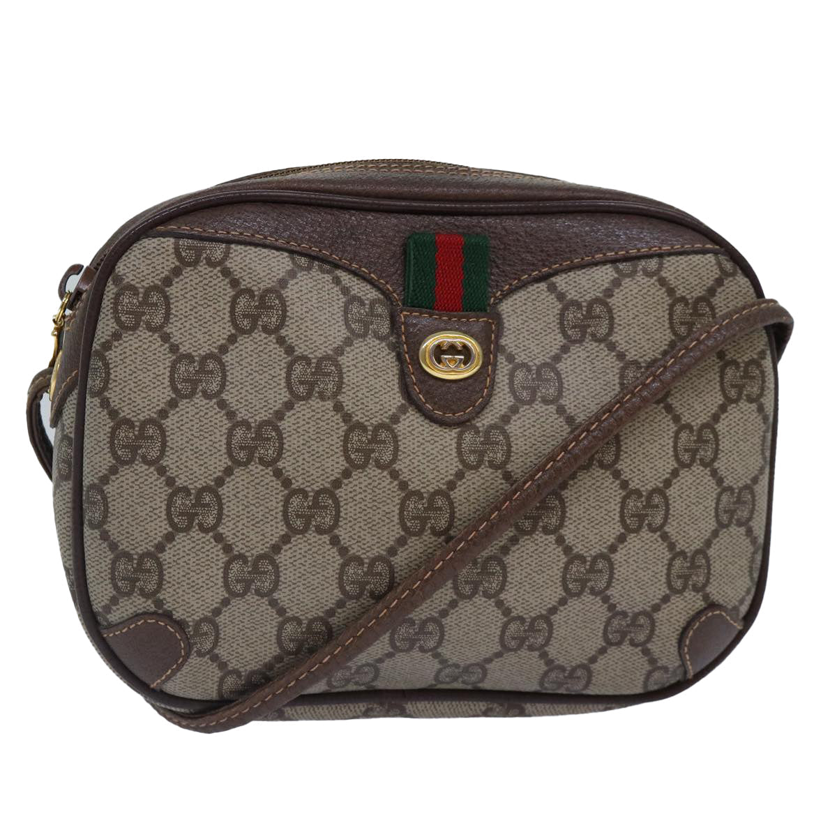 Gucci Canvas Shoulder Bag