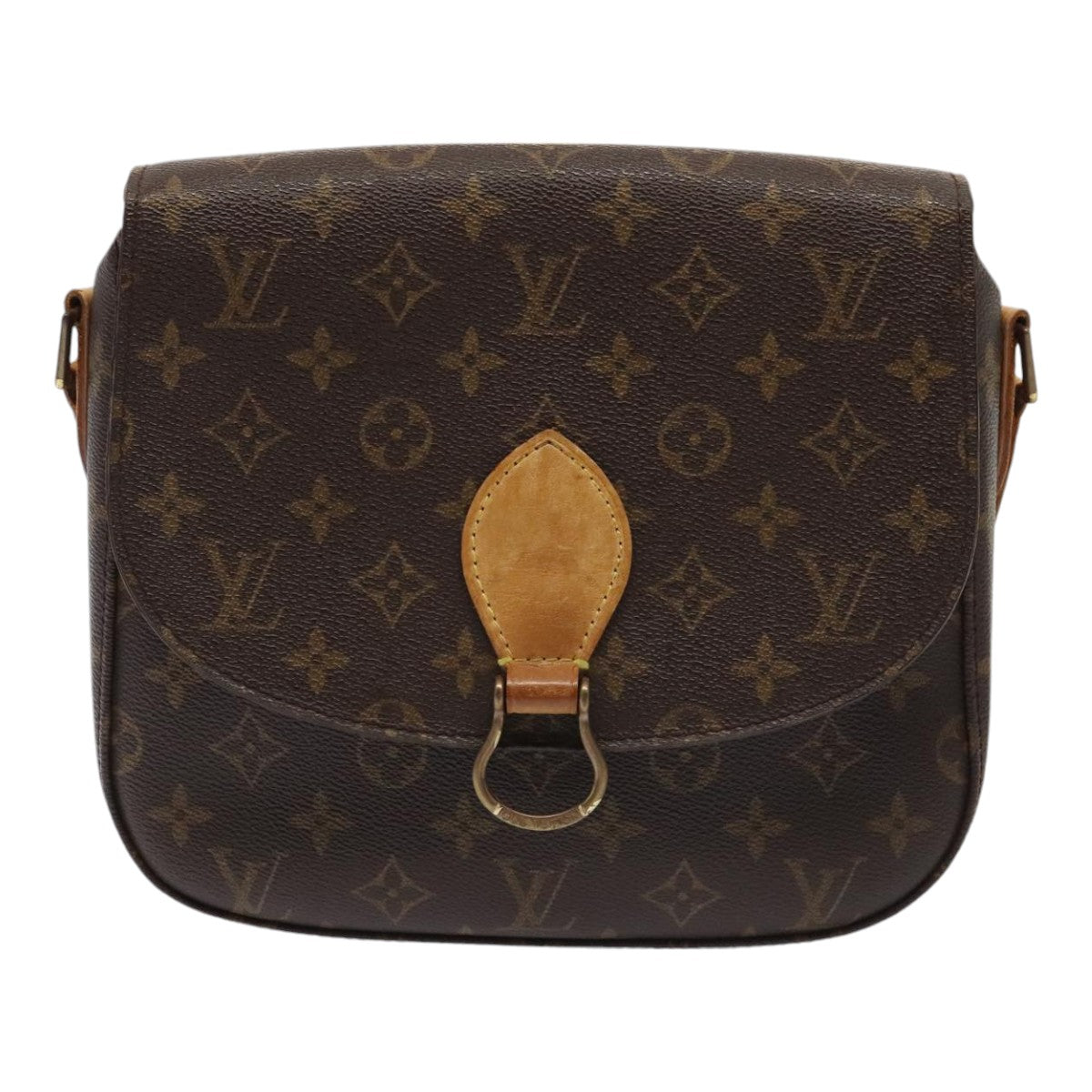LOUIS VUITTON Monogram Saint Cloud GM Shoulder Bag M51242 LV Auth ep5520