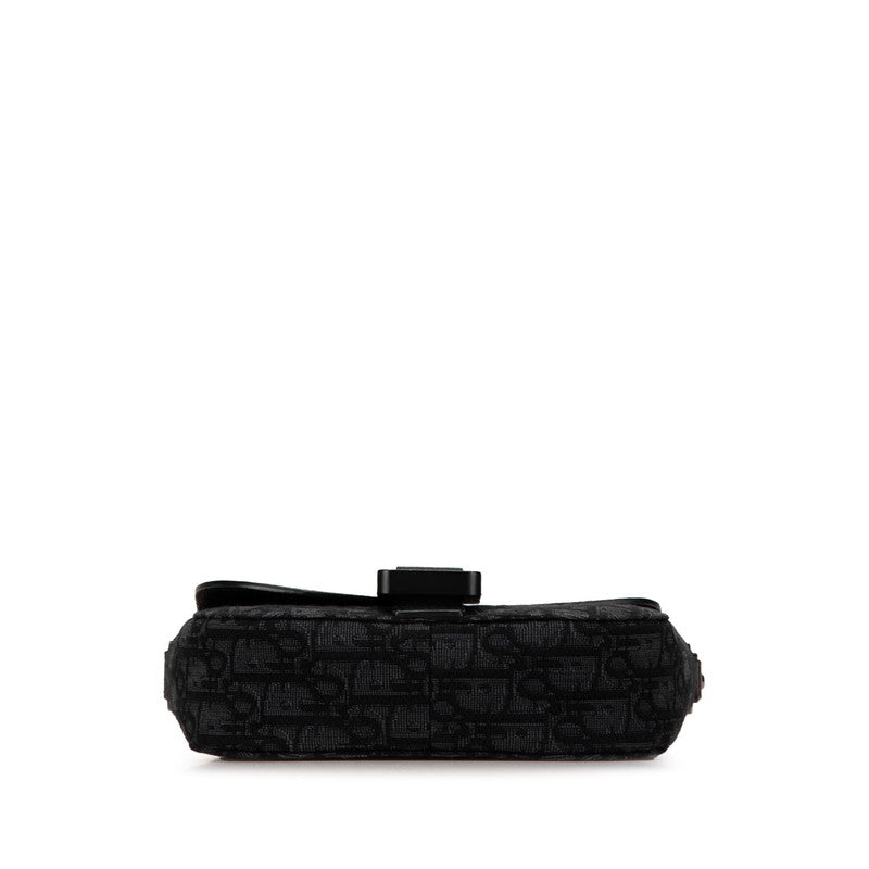 Dior Saddle Trotter Canvas Leather Shoulder Bag