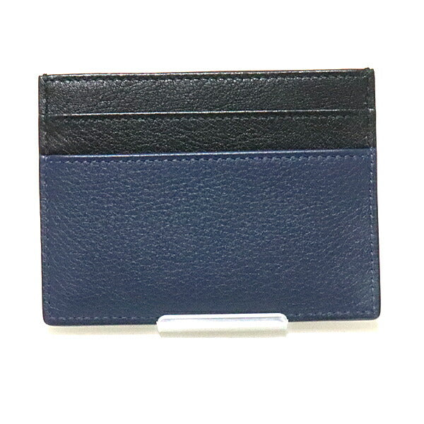 DIOR HOMME Card Case 2CNCHOOICNT Calfskin Black x navy Dior Homme Pass Case mens
