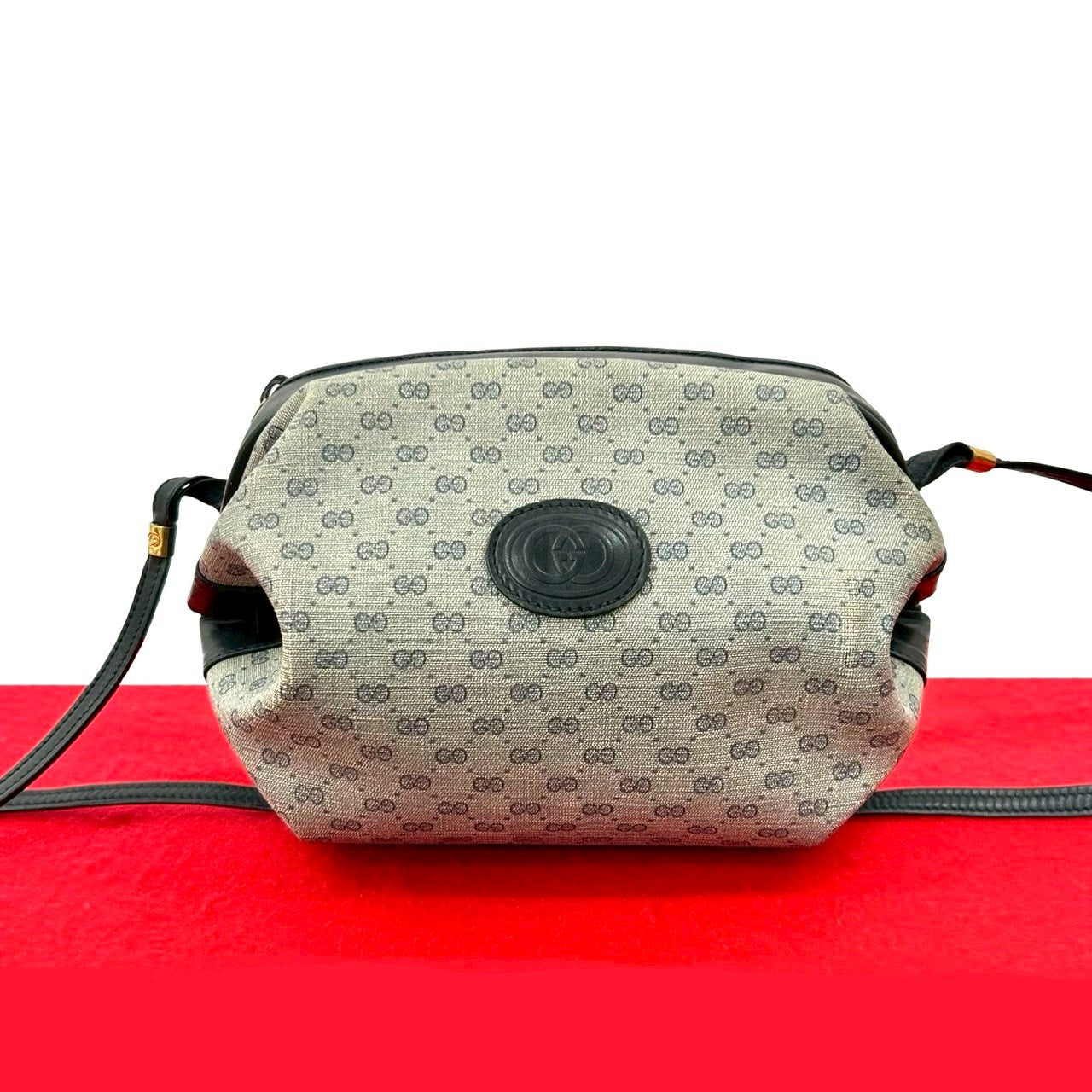 Gucci Micro GG Leather Shoulder Bag