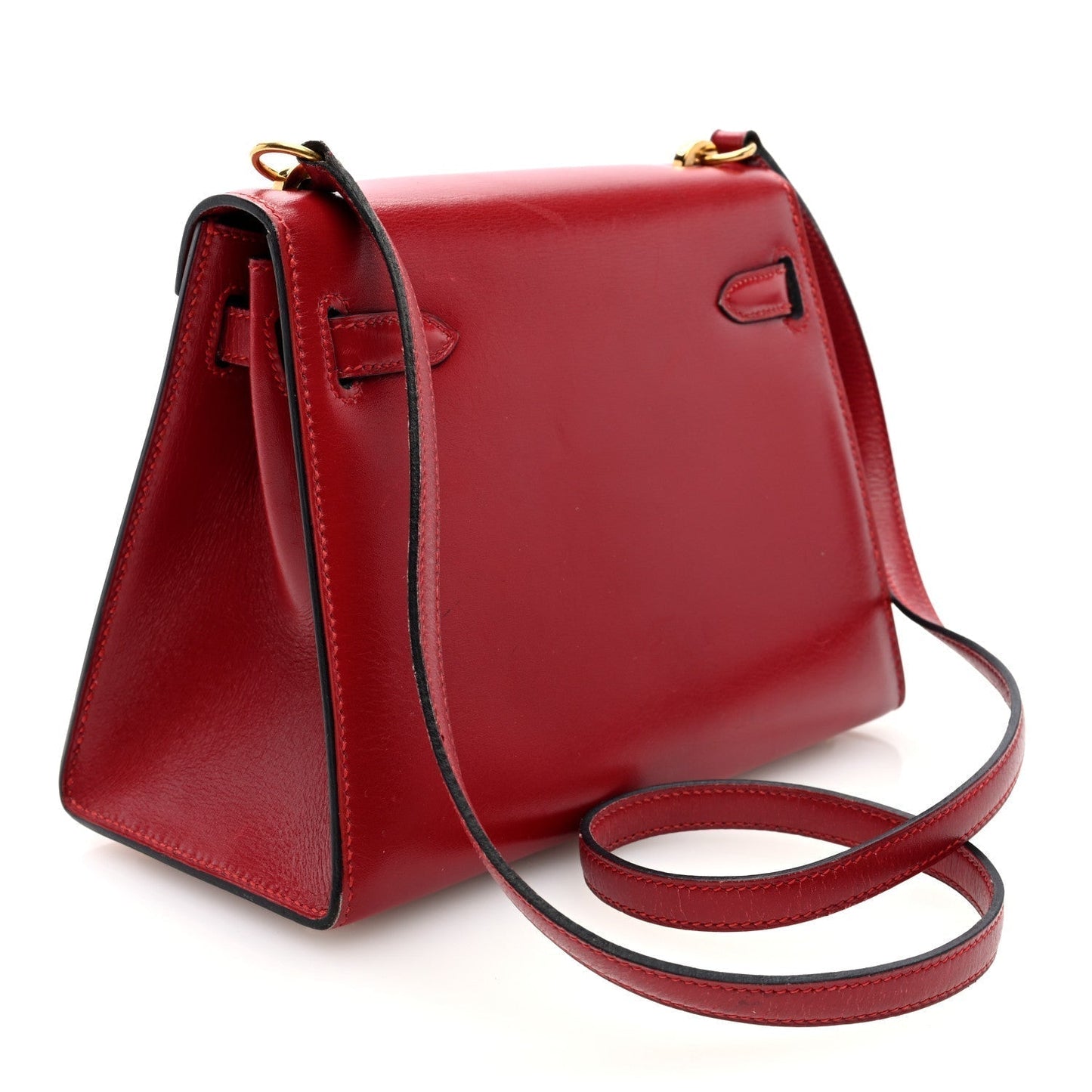 Hermes Box Mini Kelly Sellier 20 Rouge Vif
