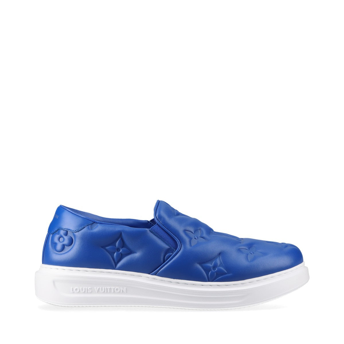 Louis Vuitton Beverly Hills Line 22 Years UK8  Blue LD0252 Monogram Bag  Insole Mark With Family Selling s