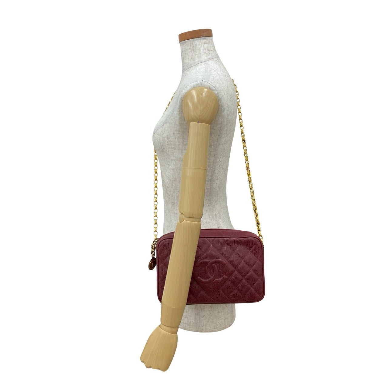 Chanel Matelassé Caviar Skin Shoulder Bag