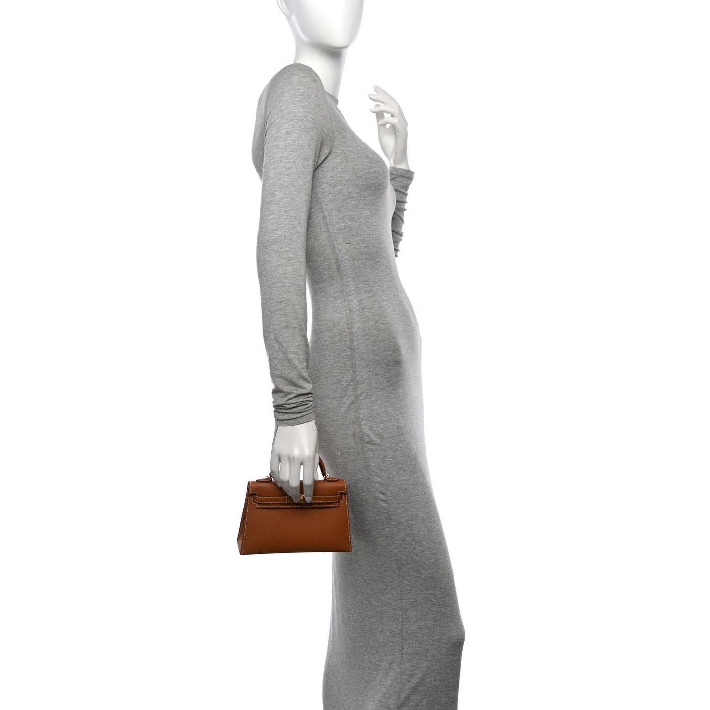 Hermes Epsom Mini Kelly Sellier 20 Gold