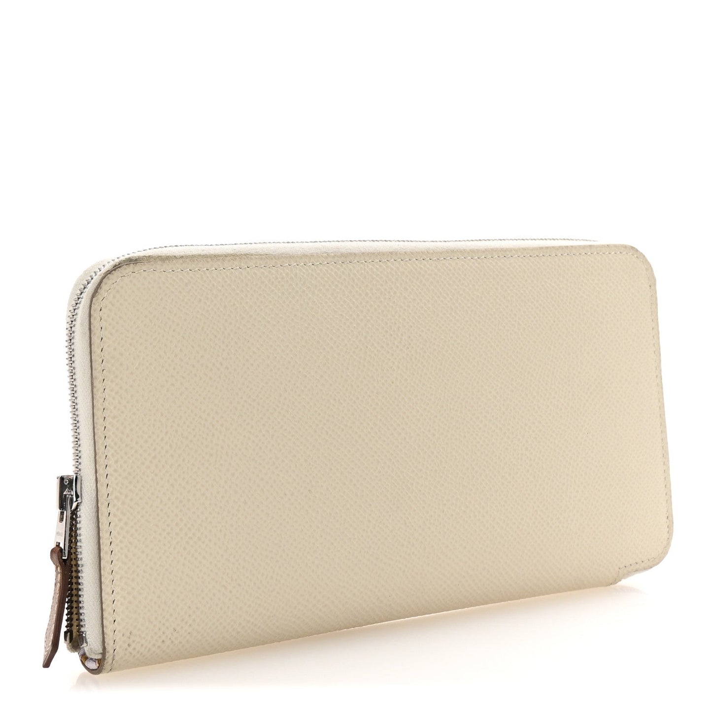 Hermes Epsom Silk'In Wallet Craie