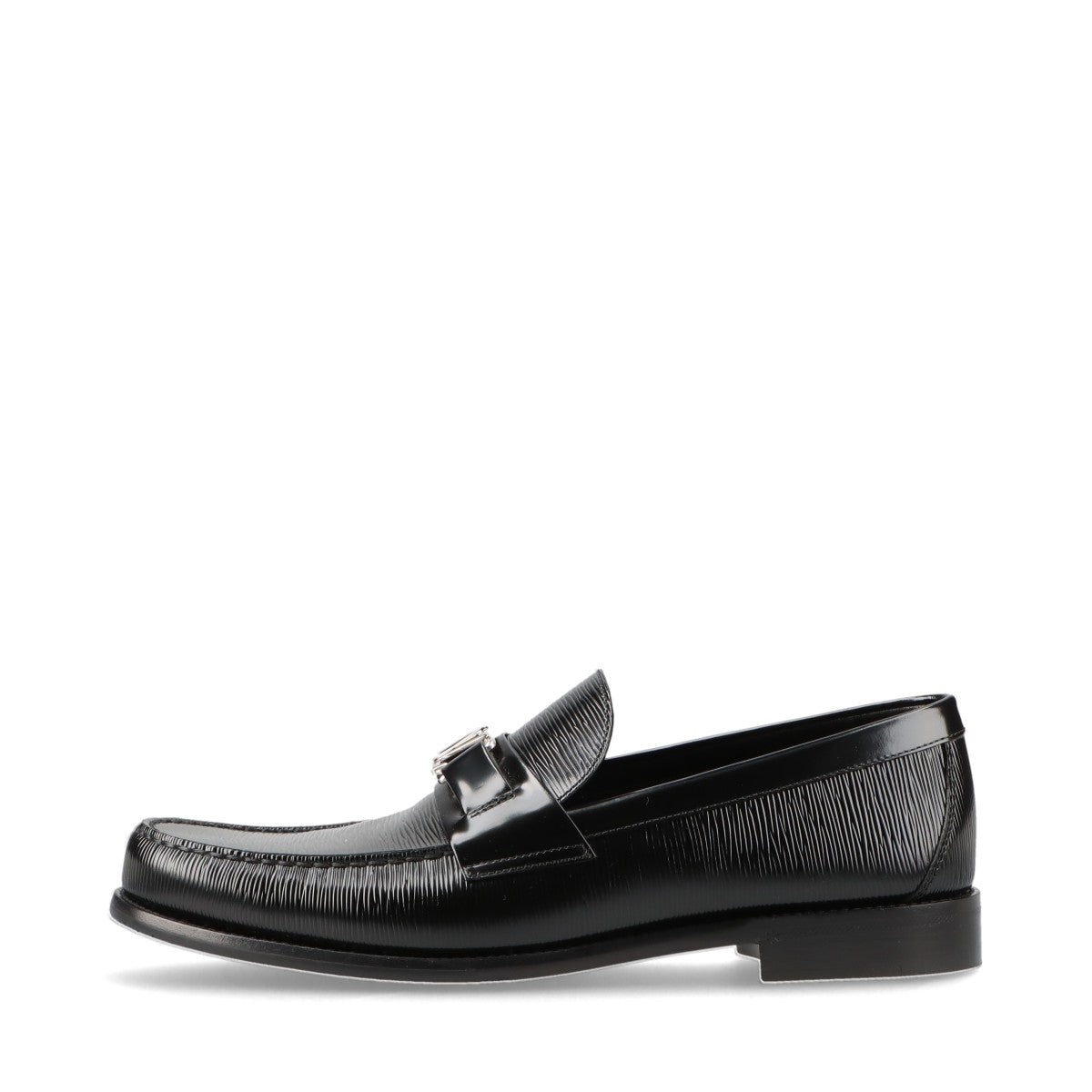 Louis Vuitton Main Line 22 Years Patent Leather  9 Mens Black FA0212 LV Logo Epi