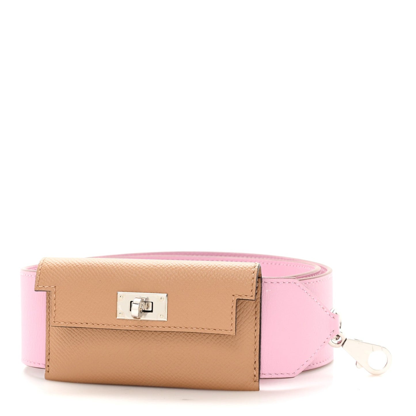 Hermes Swift Epsom Pocket Kelly Shoulder Strap Mauve Sylvestre Chai