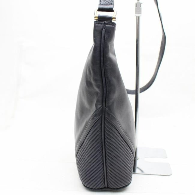 Gucci Vintage Purses Blue Leather Hobo Bag