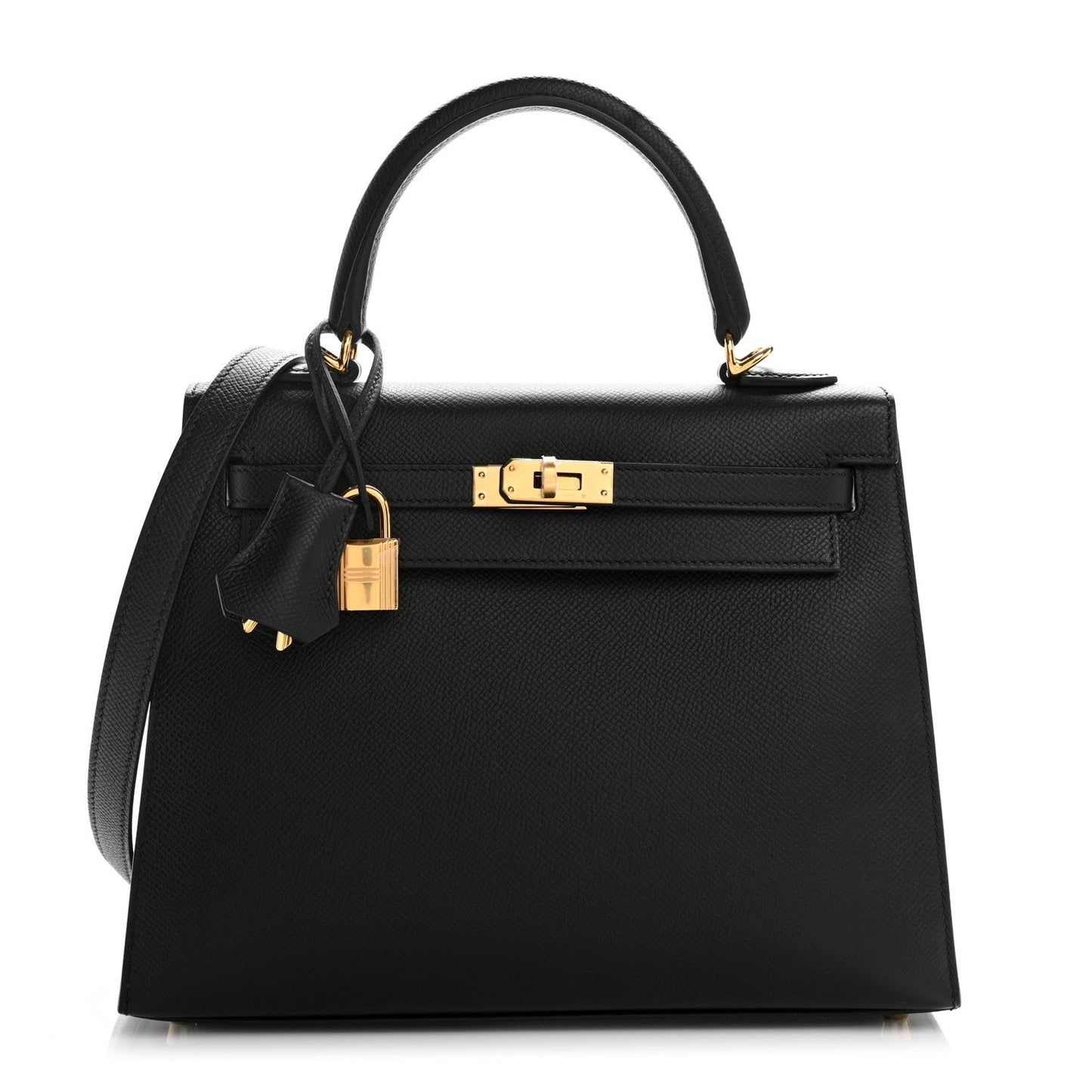 Hermes Epsom Kelly Sellier 25 Black