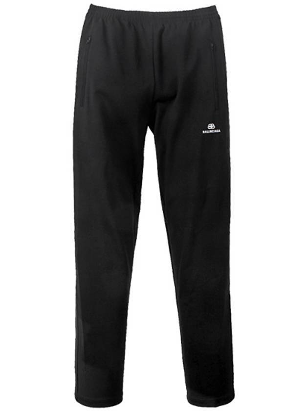 Luxury Balenciaga Trending 2026 BB Logo Jogger Track Pants Black
