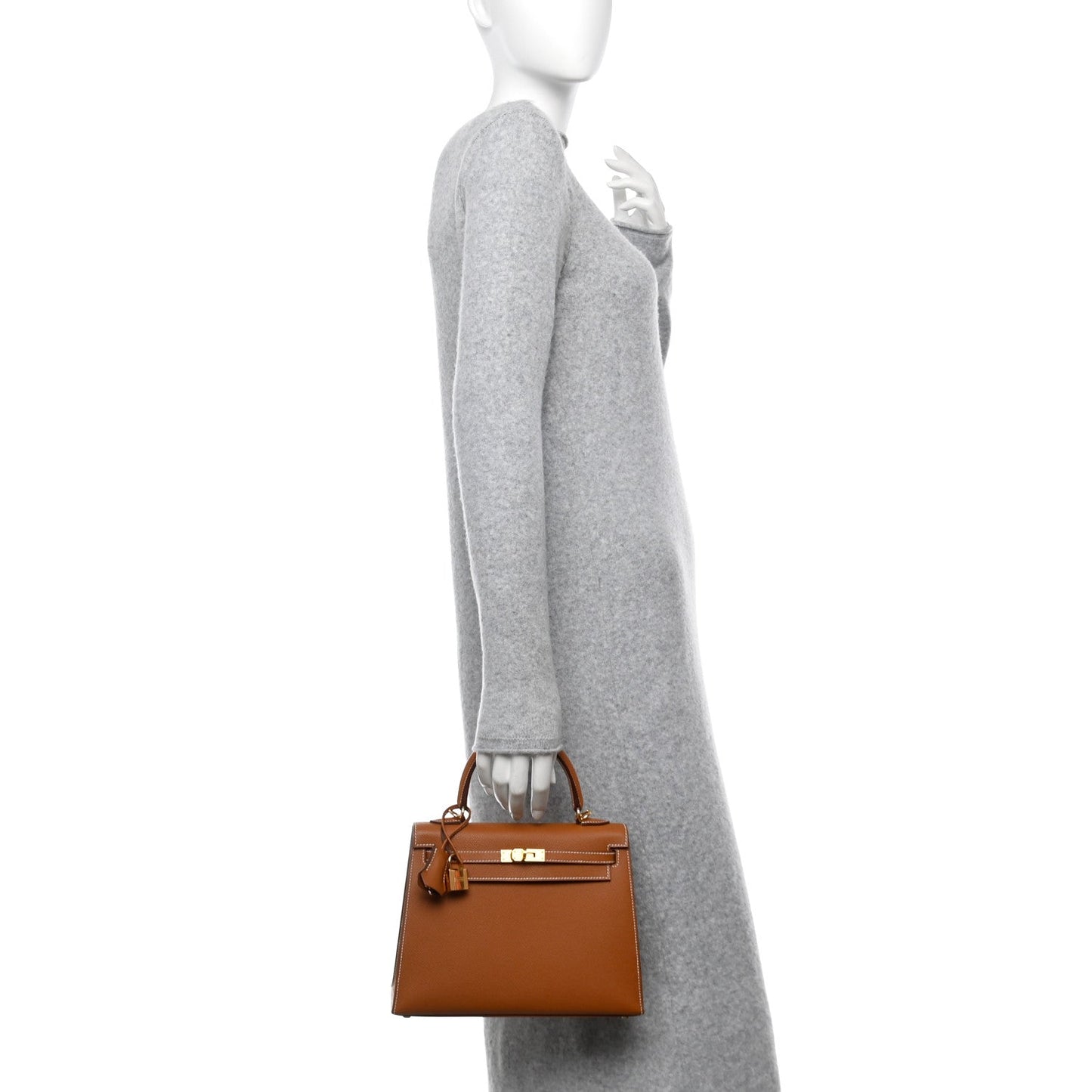 Hermes Epsom Kelly Sellier 25 Gold