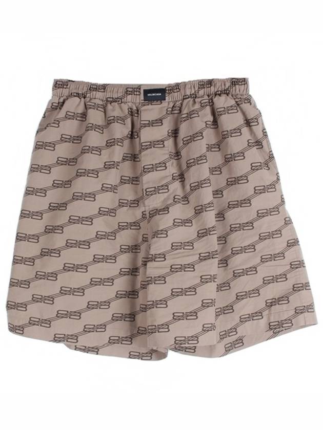 Luxury Balenciaga Trending 2026 BB logo cotton shorts