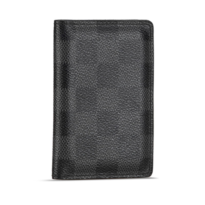 Louis Vuitton Damier Graphite Organizer Du Push Passcase N63075 Black Grey PVC  Louis Vuitton