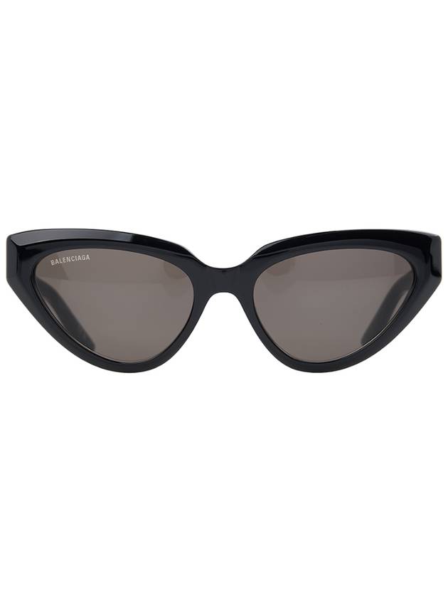 Luxury Balenciaga Trending 2026 Eyewear BB Logo Cat Eye Sunglasses Black