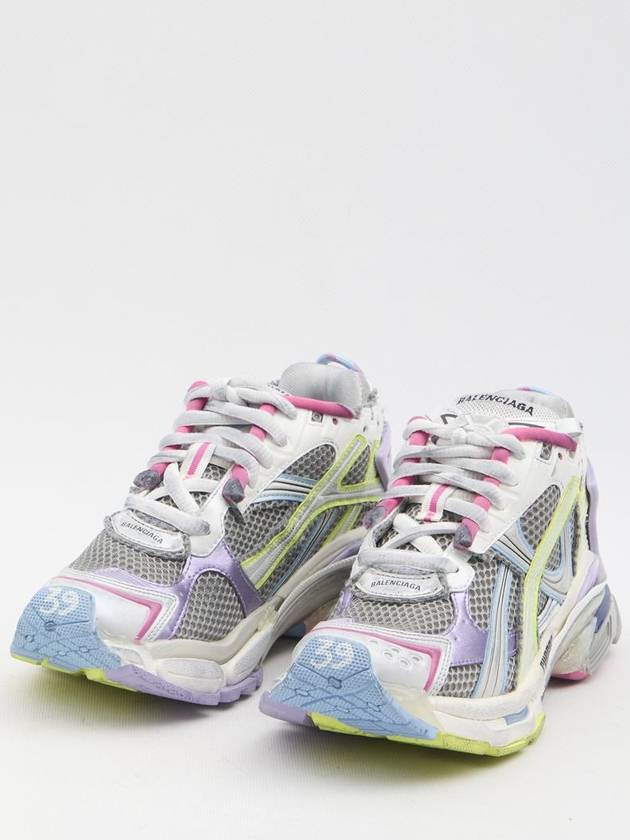 Luxury Balenciaga Trending 2026 Runner mesh panel low-top sneakers