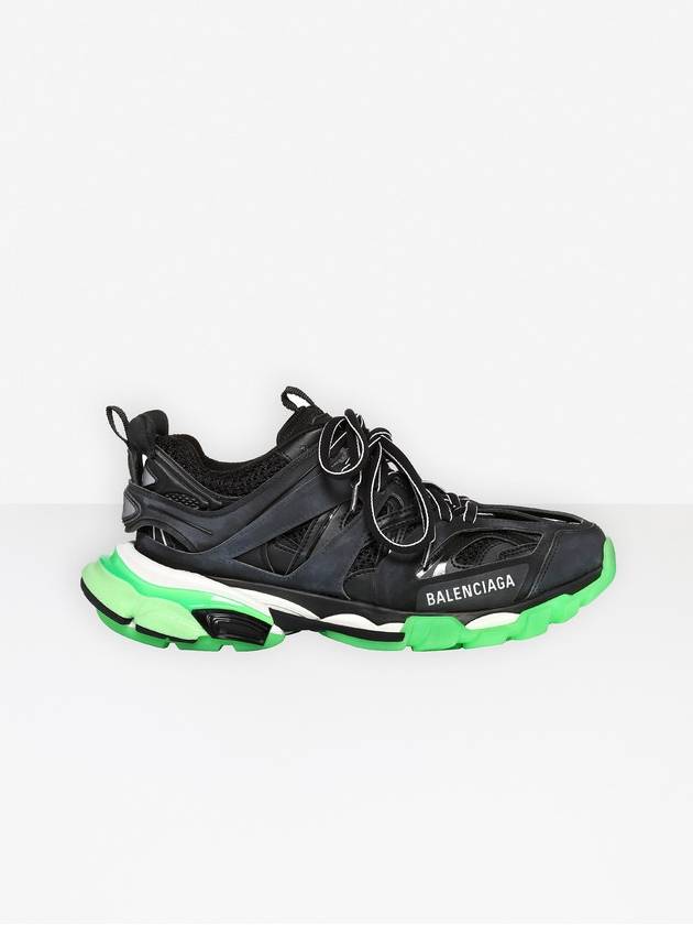 Luxury Balenciaga Trending 2026 Track Low Top Sneakers Glow Black