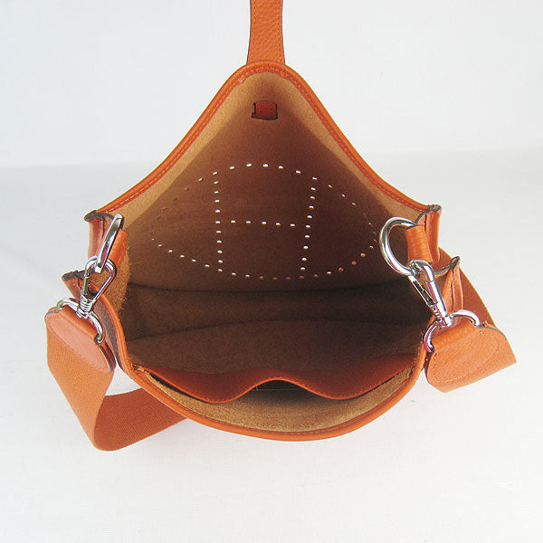 Luxury Hermes Evelyne I handbag H6309 orange