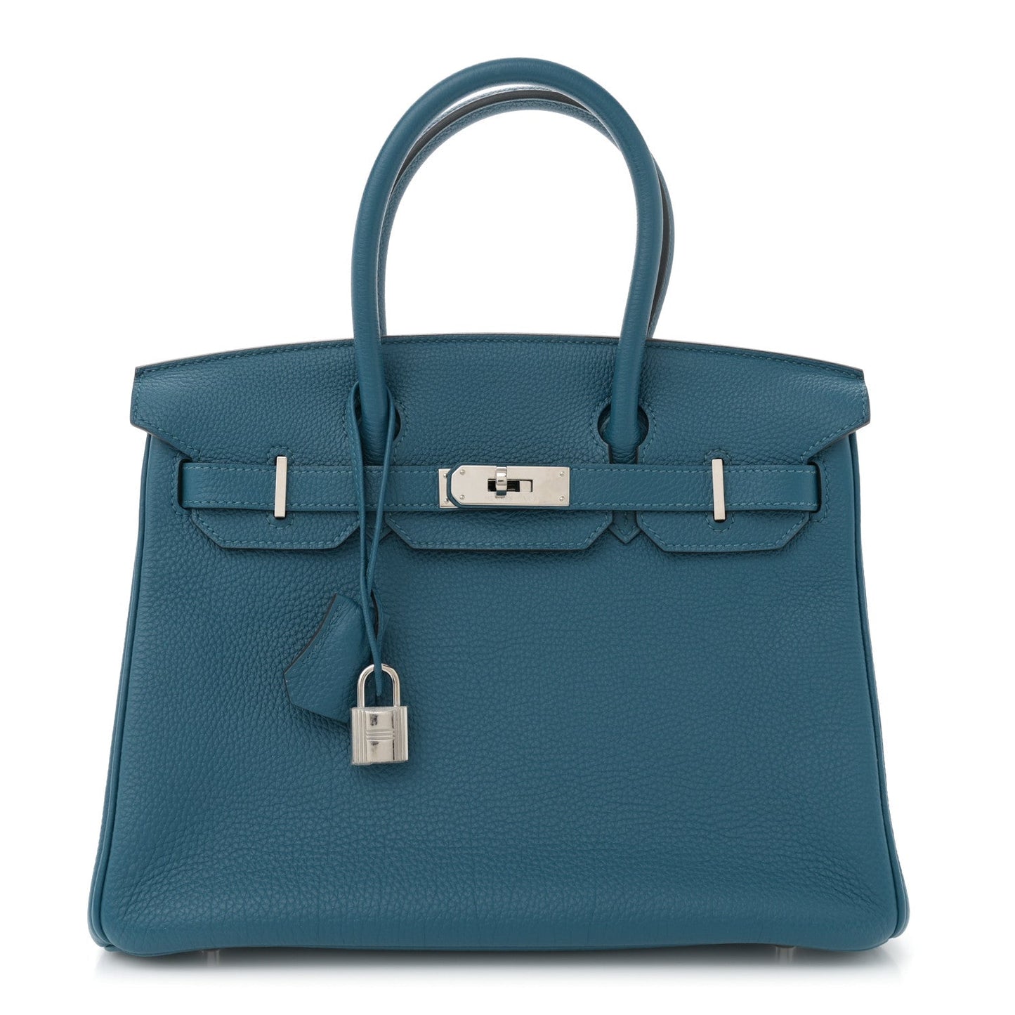 Hermes Togo Birkin 30 Bleu De Galice
