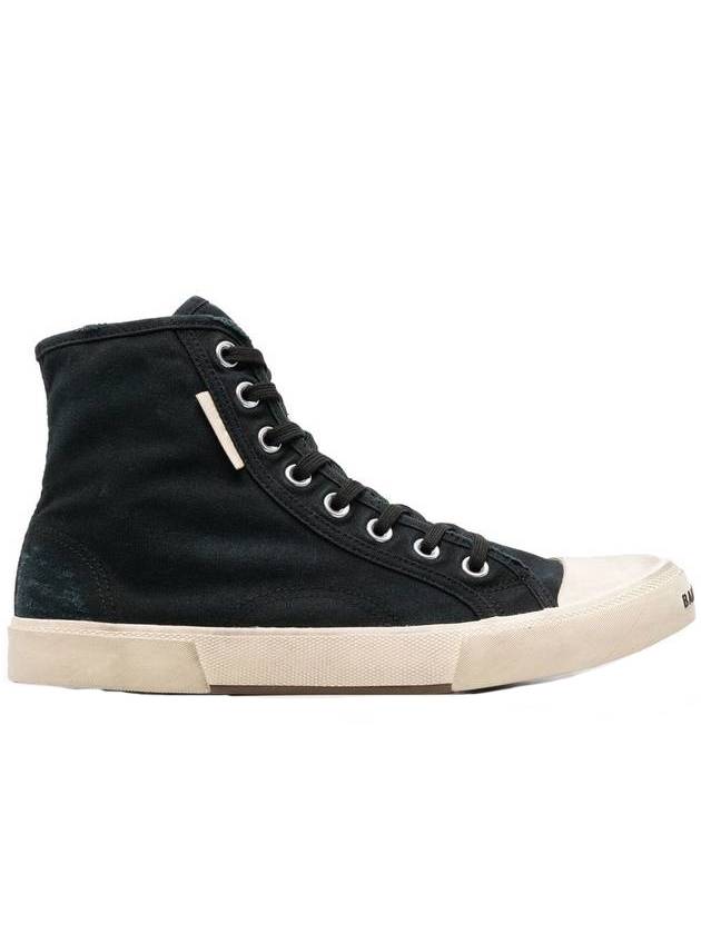Luxury Balenciaga Trending 2026 Paris High Top Sneakers Black