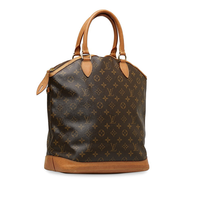 Louis Vuitton Monogram Rocket Vertical Handbag M40103 Brown PVC Leather Louis Vuitton